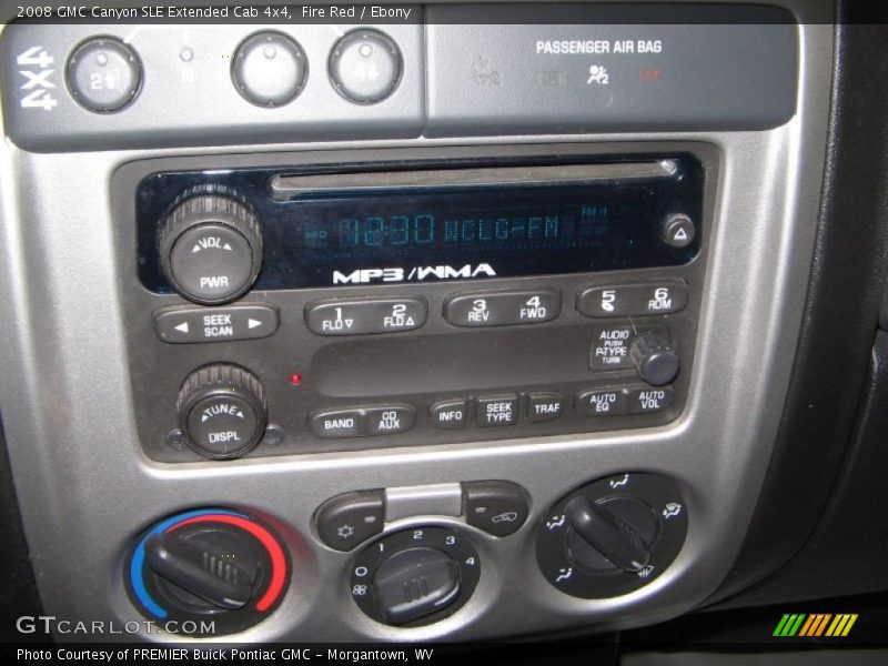 Fire Red / Ebony 2008 GMC Canyon SLE Extended Cab 4x4