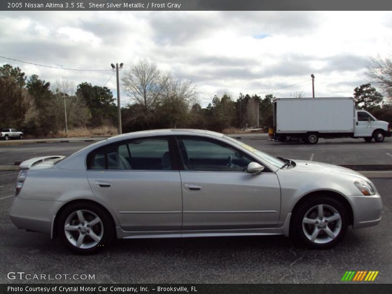Sheer Silver Metallic / Frost Gray 2005 Nissan Altima 3.5 SE