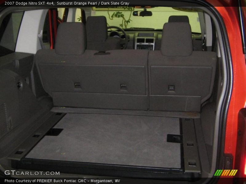 Sunburst Orange Pearl / Dark Slate Gray 2007 Dodge Nitro SXT 4x4
