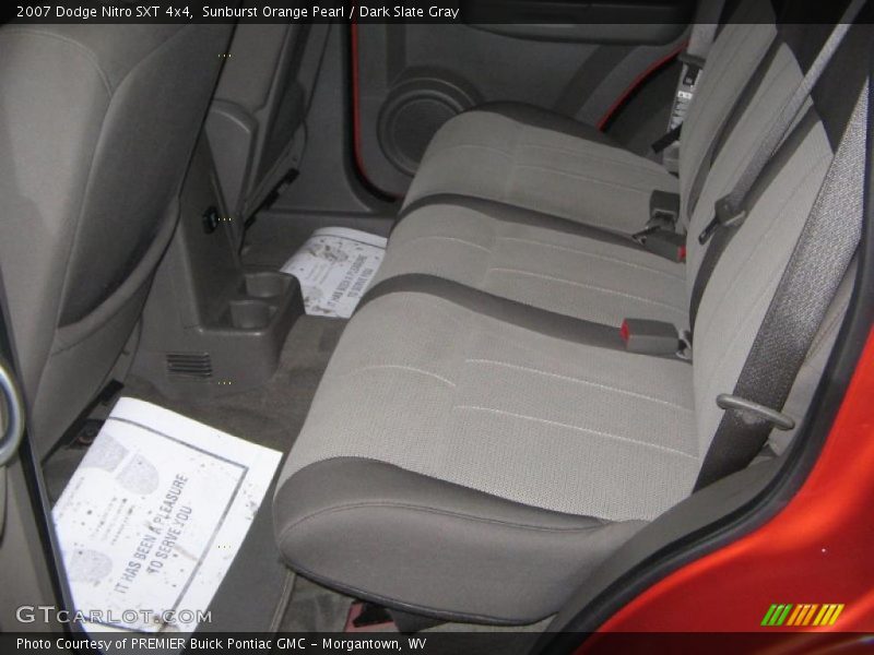 Sunburst Orange Pearl / Dark Slate Gray 2007 Dodge Nitro SXT 4x4
