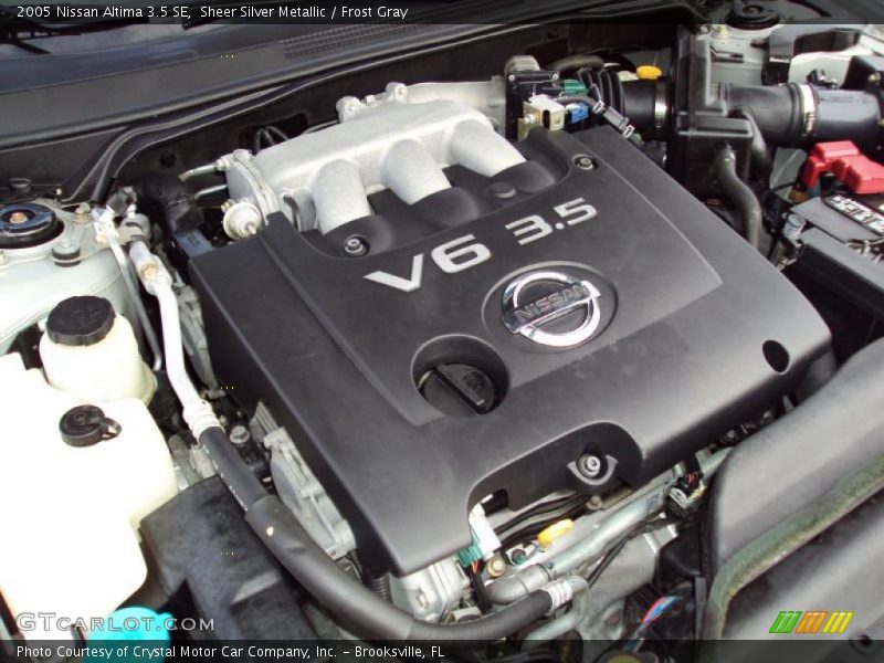 Sheer Silver Metallic / Frost Gray 2005 Nissan Altima 3.5 SE