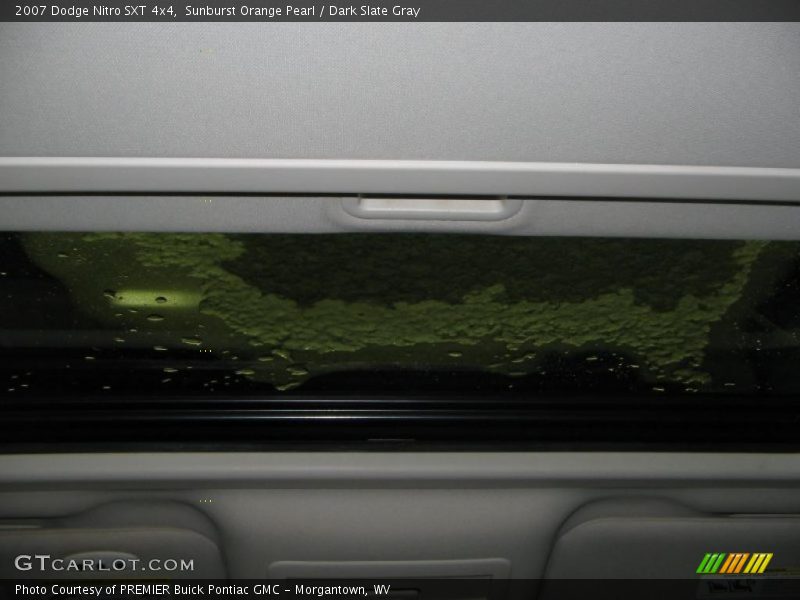 Sunburst Orange Pearl / Dark Slate Gray 2007 Dodge Nitro SXT 4x4