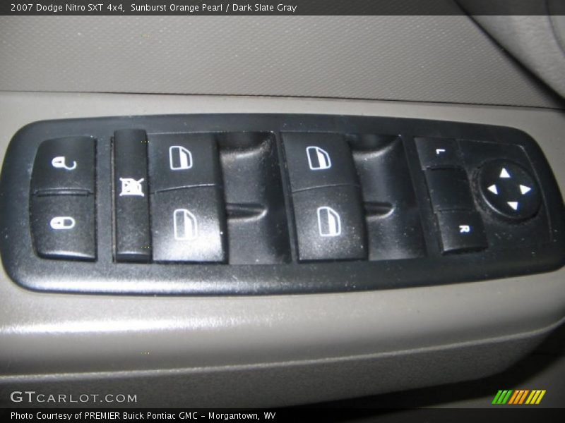 Sunburst Orange Pearl / Dark Slate Gray 2007 Dodge Nitro SXT 4x4
