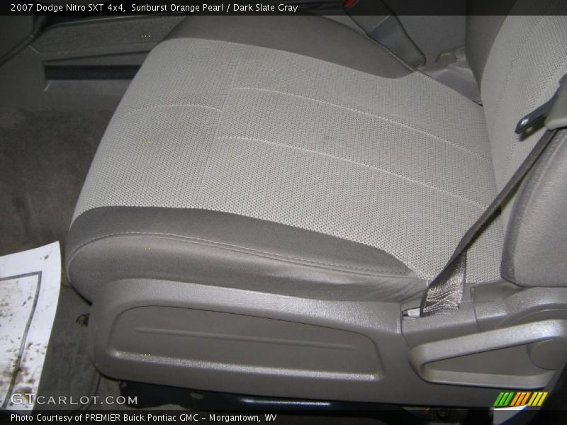 Sunburst Orange Pearl / Dark Slate Gray 2007 Dodge Nitro SXT 4x4