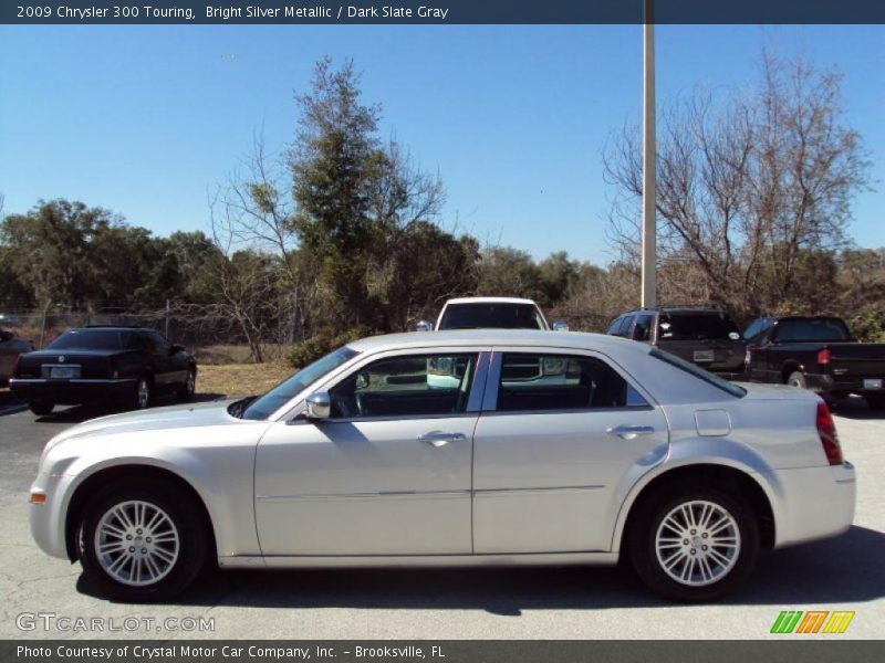 Bright Silver Metallic / Dark Slate Gray 2009 Chrysler 300 Touring