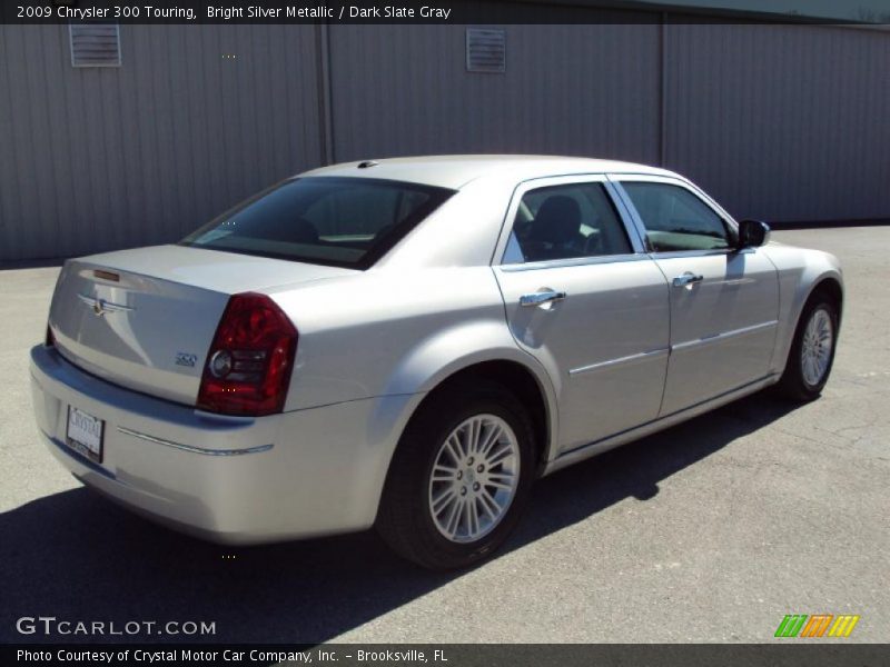 Bright Silver Metallic / Dark Slate Gray 2009 Chrysler 300 Touring