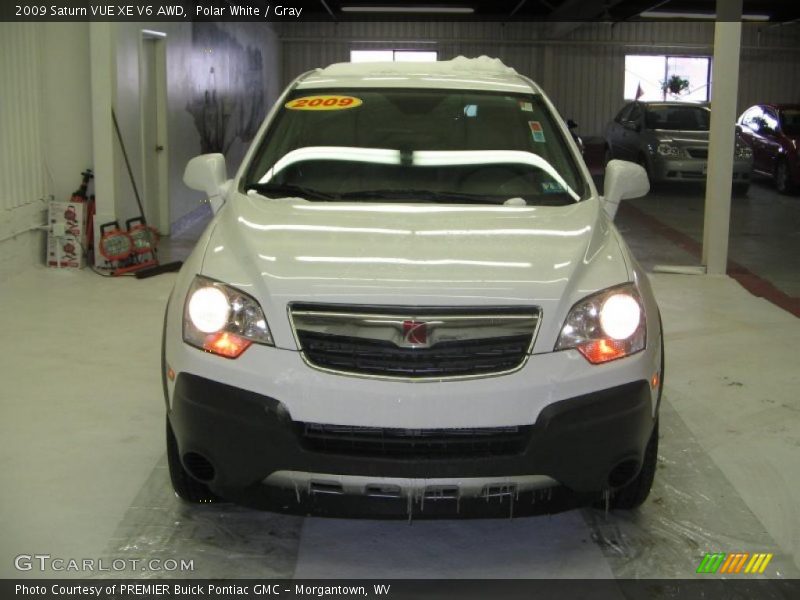 Polar White / Gray 2009 Saturn VUE XE V6 AWD