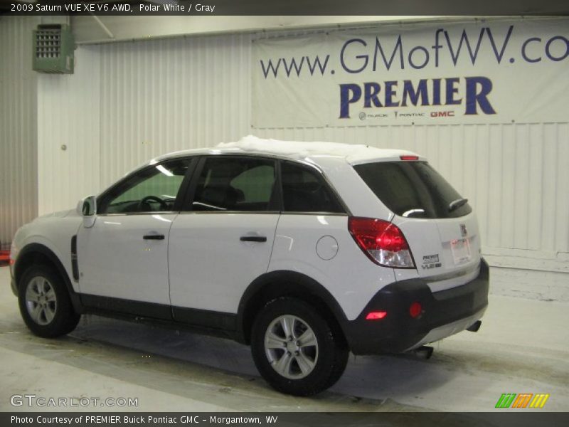 Polar White / Gray 2009 Saturn VUE XE V6 AWD