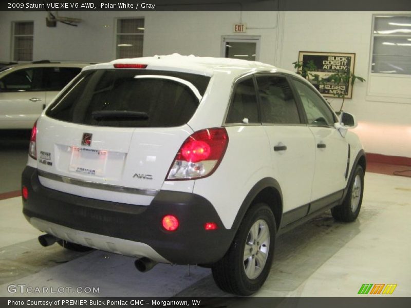 Polar White / Gray 2009 Saturn VUE XE V6 AWD