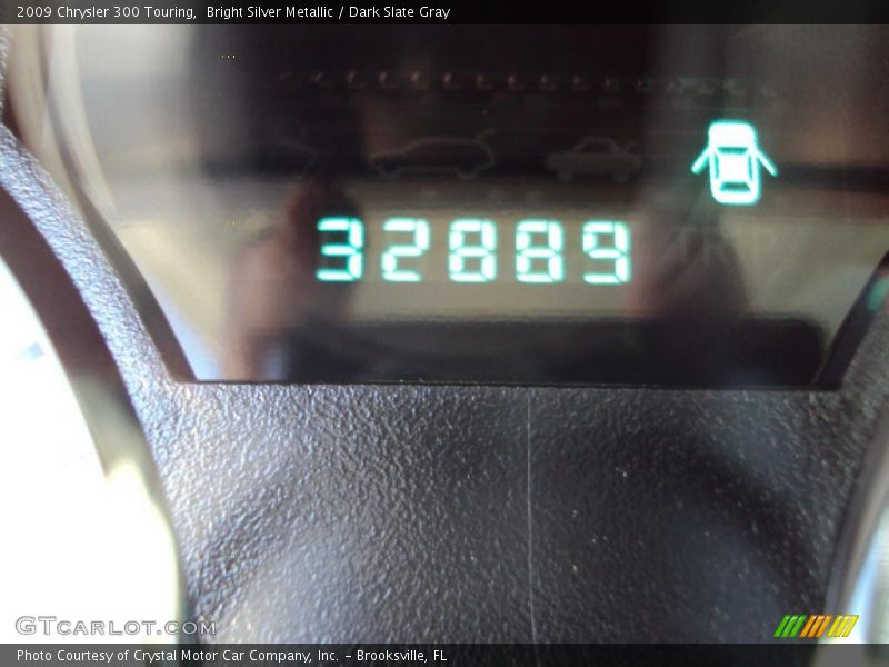 Bright Silver Metallic / Dark Slate Gray 2009 Chrysler 300 Touring