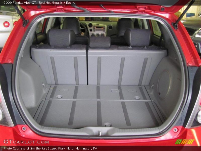Red Hot Metallic / Ebony 2009 Pontiac Vibe GT