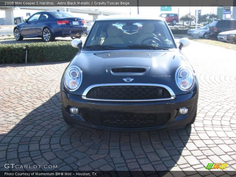 Astro Black Metallic / Gravity Tuscan Beige 2008 Mini Cooper S Hardtop