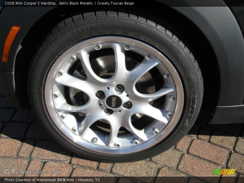 Astro Black Metallic / Gravity Tuscan Beige 2008 Mini Cooper S Hardtop