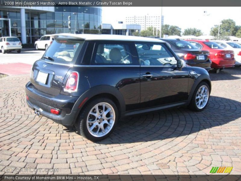 Astro Black Metallic / Gravity Tuscan Beige 2008 Mini Cooper S Hardtop