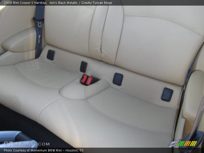 Astro Black Metallic / Gravity Tuscan Beige 2008 Mini Cooper S Hardtop