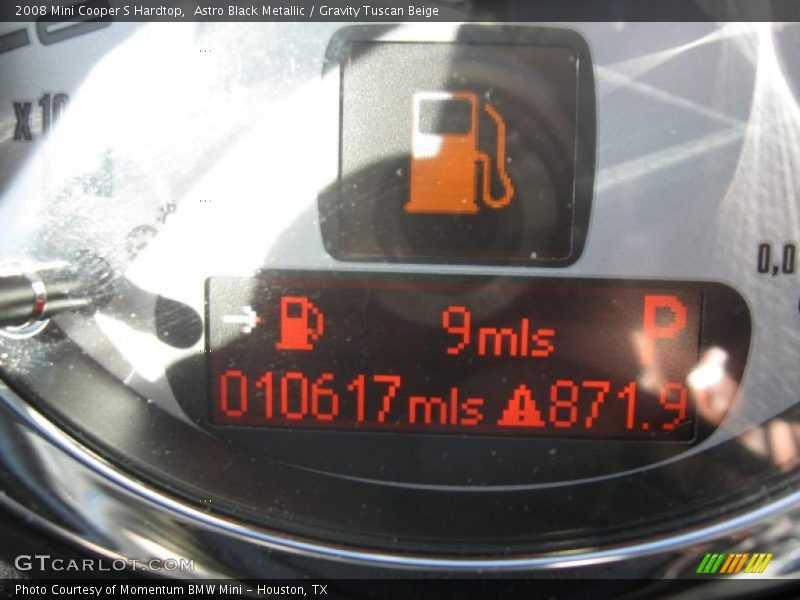 Astro Black Metallic / Gravity Tuscan Beige 2008 Mini Cooper S Hardtop