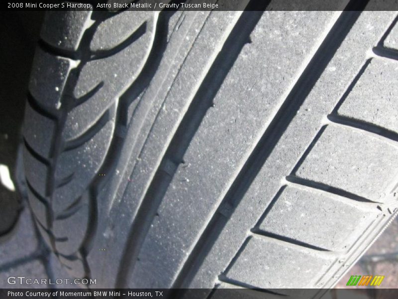Astro Black Metallic / Gravity Tuscan Beige 2008 Mini Cooper S Hardtop