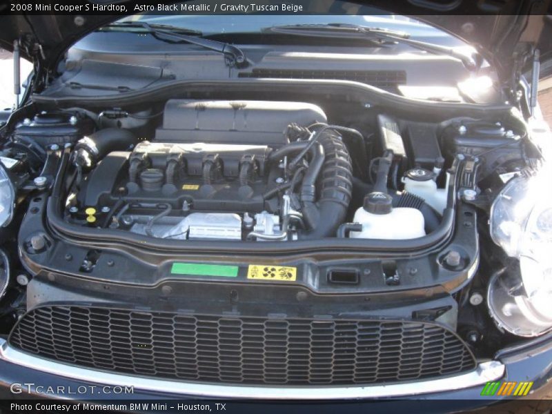 Astro Black Metallic / Gravity Tuscan Beige 2008 Mini Cooper S Hardtop