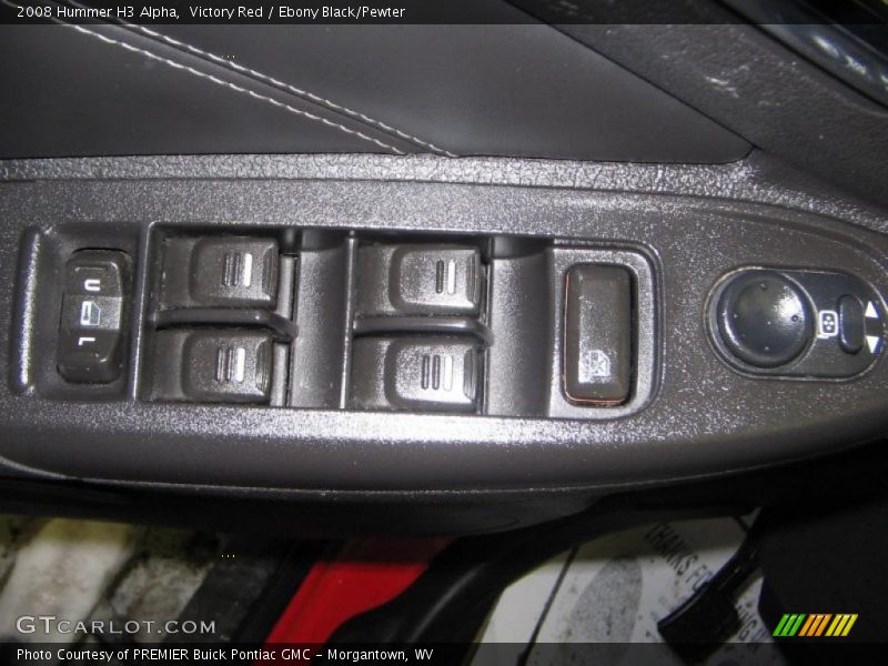 Victory Red / Ebony Black/Pewter 2008 Hummer H3 Alpha