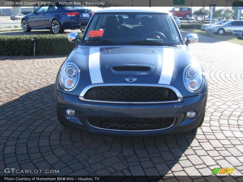 Horizon Blue / Black/Grey 2009 Mini Cooper S Hardtop