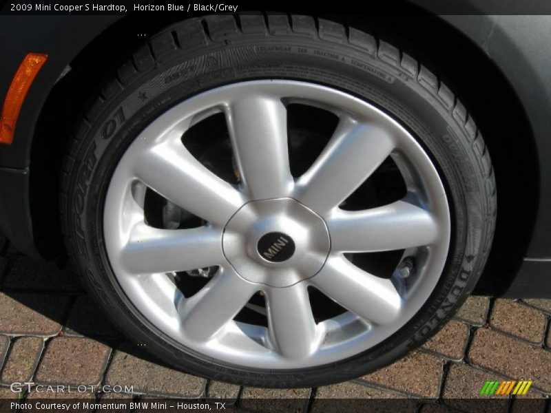 Horizon Blue / Black/Grey 2009 Mini Cooper S Hardtop