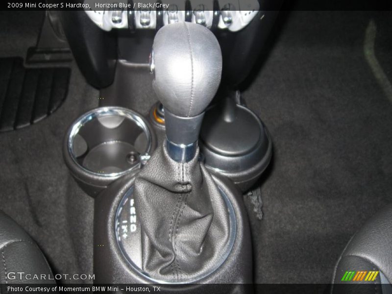 Horizon Blue / Black/Grey 2009 Mini Cooper S Hardtop