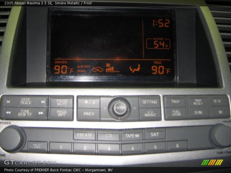 Smoke Metallic / Frost 2005 Nissan Maxima 3.5 SE