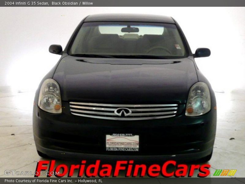 Black Obsidian / Willow 2004 Infiniti G 35 Sedan