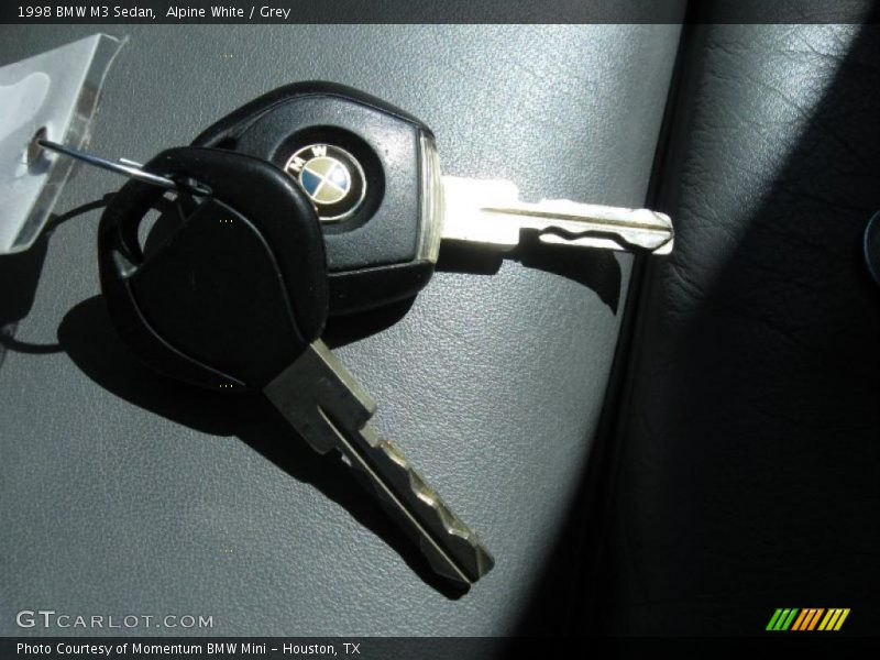 Alpine White / Grey 1998 BMW M3 Sedan