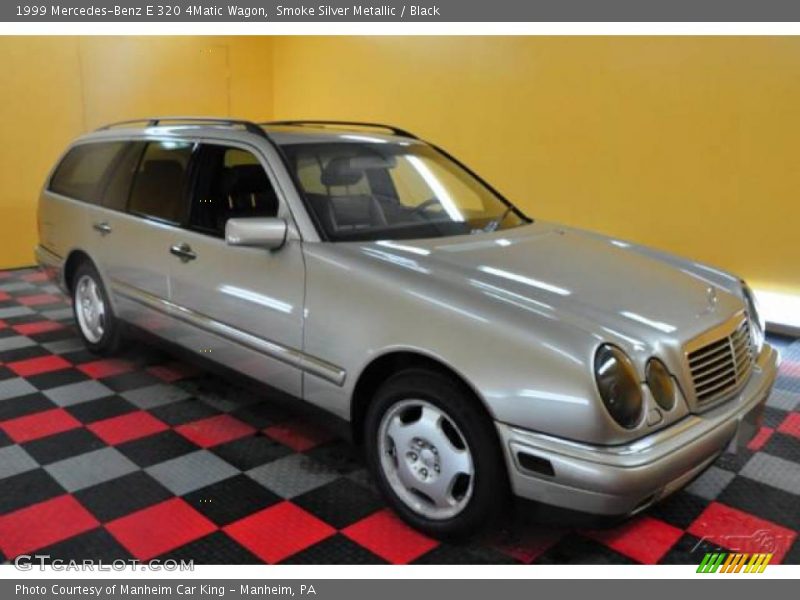 Smoke Silver Metallic / Black 1999 Mercedes-Benz E 320 4Matic Wagon