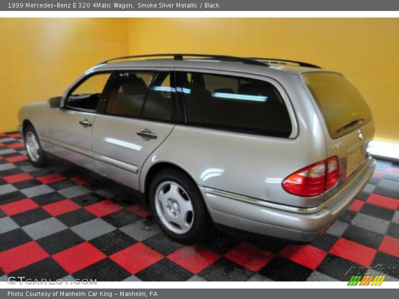 Smoke Silver Metallic / Black 1999 Mercedes-Benz E 320 4Matic Wagon