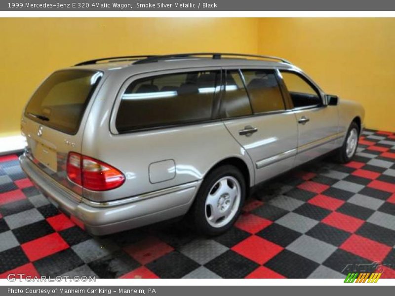 Smoke Silver Metallic / Black 1999 Mercedes-Benz E 320 4Matic Wagon