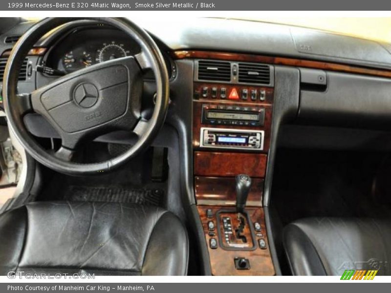 Smoke Silver Metallic / Black 1999 Mercedes-Benz E 320 4Matic Wagon