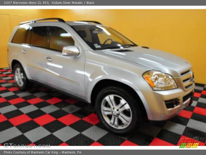 Iridium Silver Metallic / Black 2007 Mercedes-Benz GL 450
