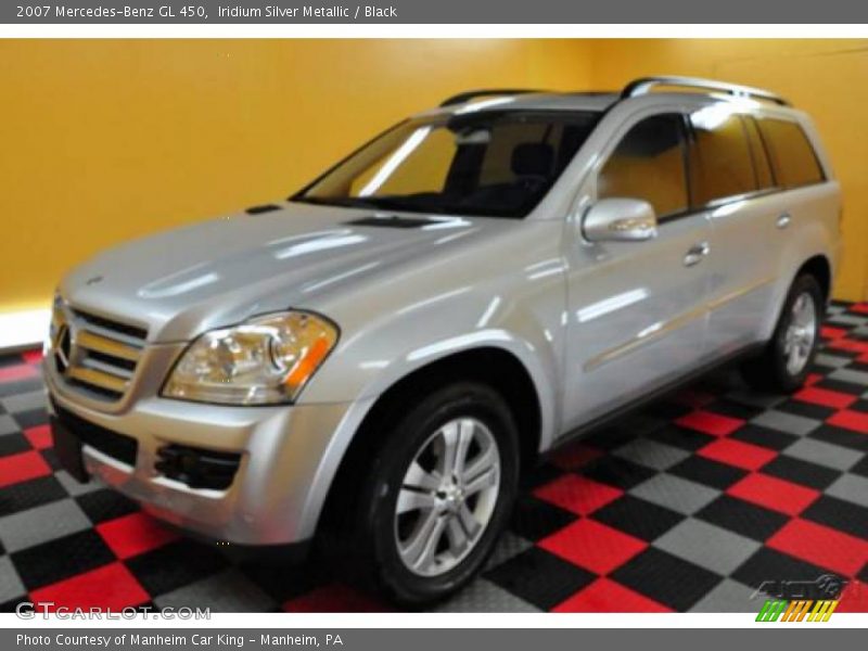 Iridium Silver Metallic / Black 2007 Mercedes-Benz GL 450