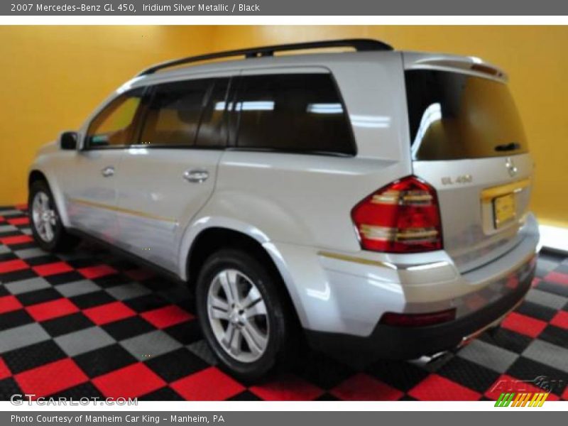 Iridium Silver Metallic / Black 2007 Mercedes-Benz GL 450