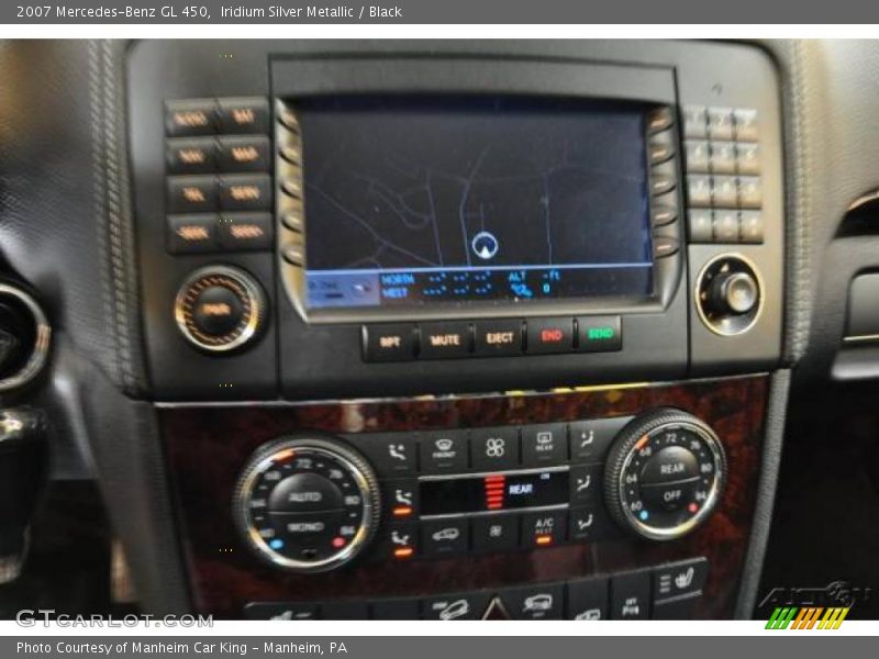 Iridium Silver Metallic / Black 2007 Mercedes-Benz GL 450