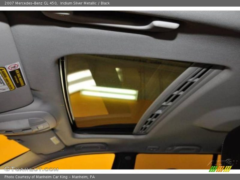 Iridium Silver Metallic / Black 2007 Mercedes-Benz GL 450