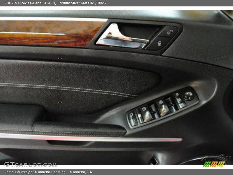 Iridium Silver Metallic / Black 2007 Mercedes-Benz GL 450