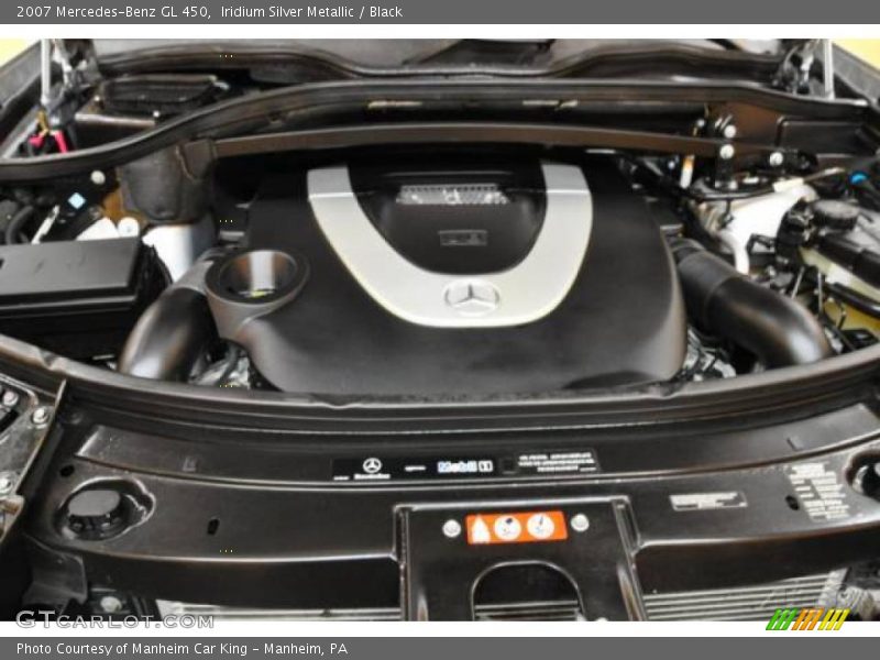 Iridium Silver Metallic / Black 2007 Mercedes-Benz GL 450