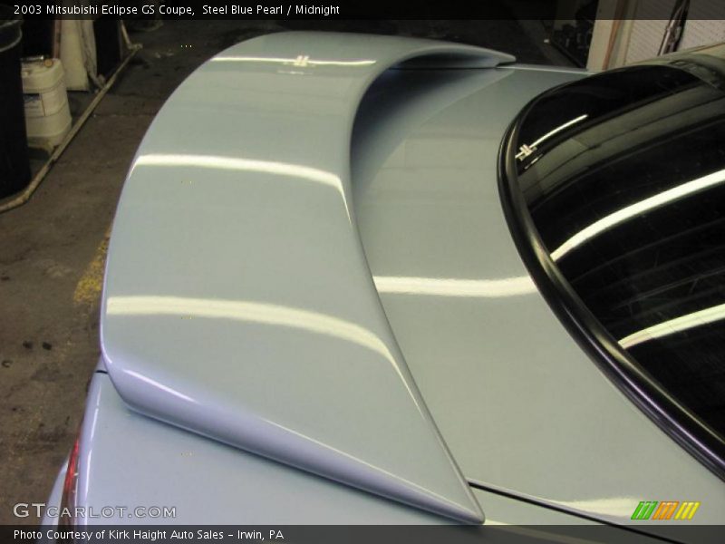 Steel Blue Pearl / Midnight 2003 Mitsubishi Eclipse GS Coupe
