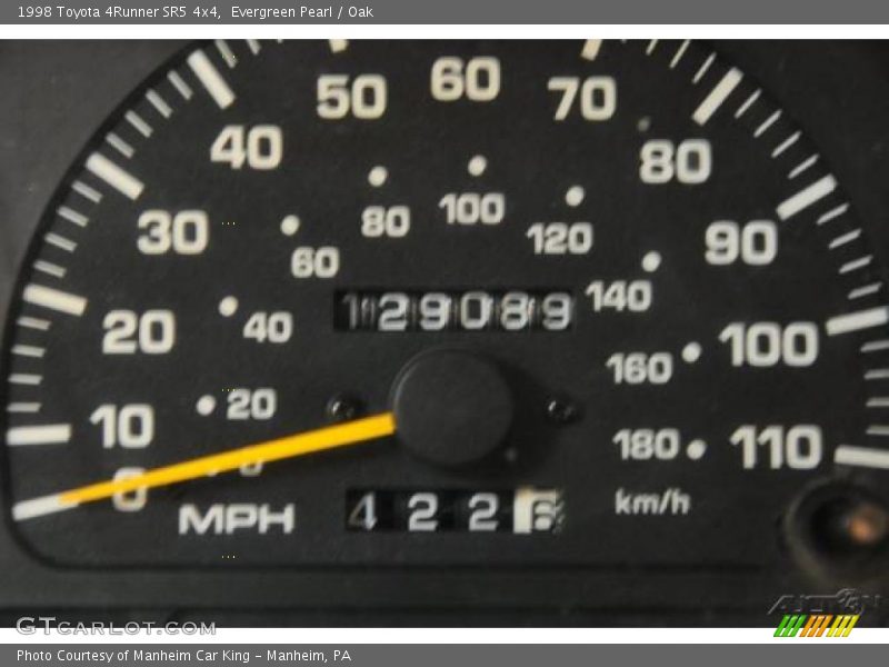 Evergreen Pearl / Oak 1998 Toyota 4Runner SR5 4x4