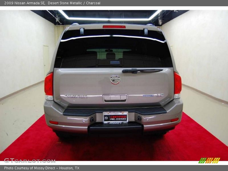 Desert Stone Metallic / Charcoal 2009 Nissan Armada SE