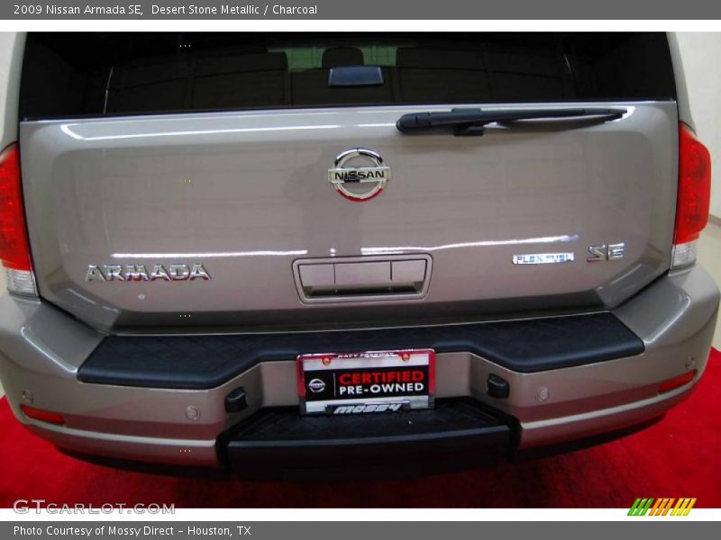 Desert Stone Metallic / Charcoal 2009 Nissan Armada SE