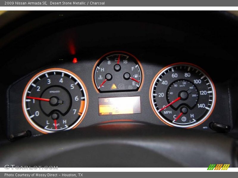 Desert Stone Metallic / Charcoal 2009 Nissan Armada SE