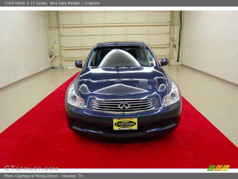 Blue Slate Metallic / Graphite 2009 Infiniti G 37 Sedan