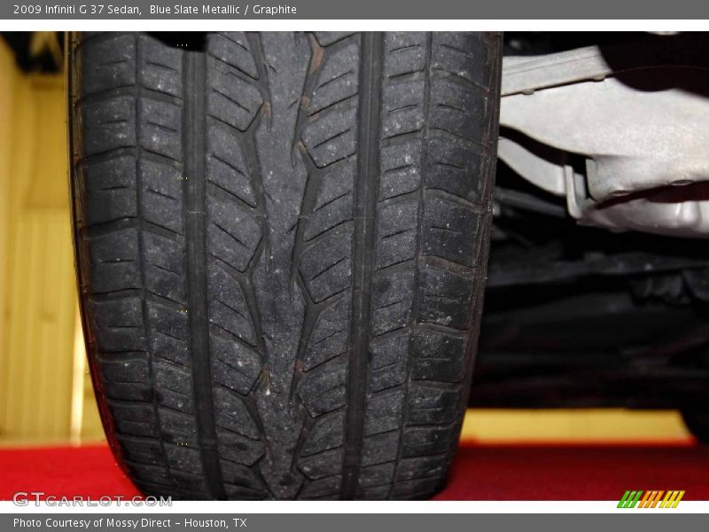 Blue Slate Metallic / Graphite 2009 Infiniti G 37 Sedan