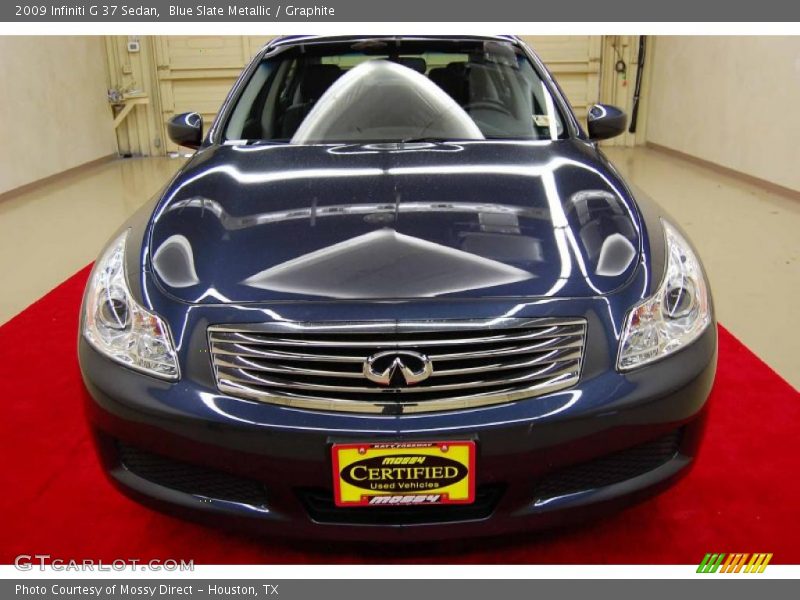 Blue Slate Metallic / Graphite 2009 Infiniti G 37 Sedan