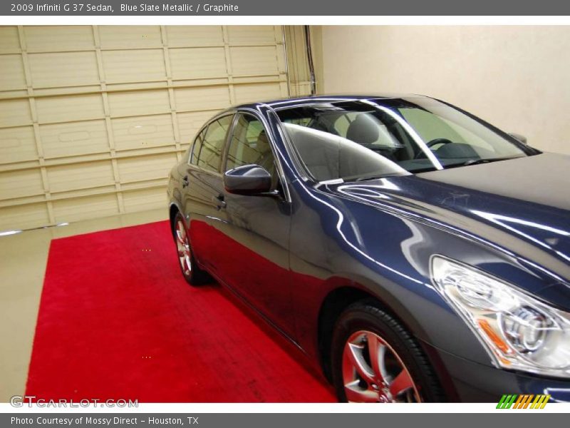 Blue Slate Metallic / Graphite 2009 Infiniti G 37 Sedan