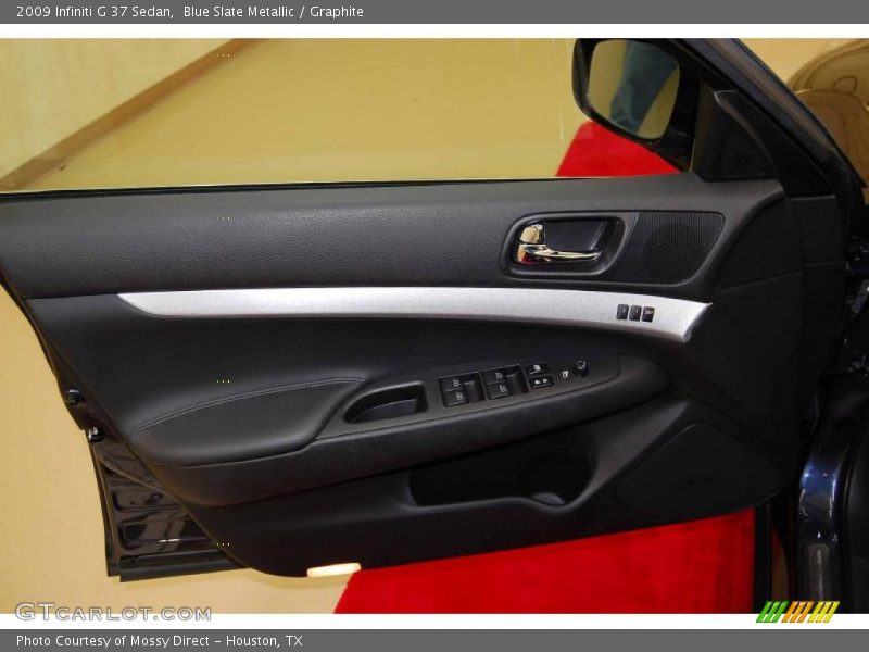 Blue Slate Metallic / Graphite 2009 Infiniti G 37 Sedan